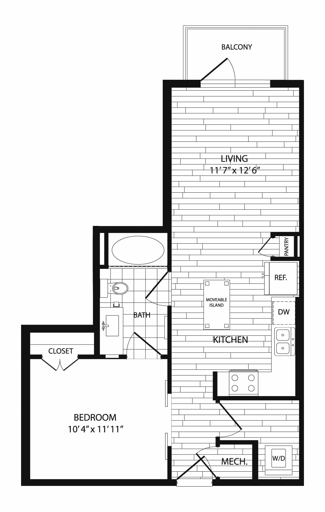A2 floor plan
