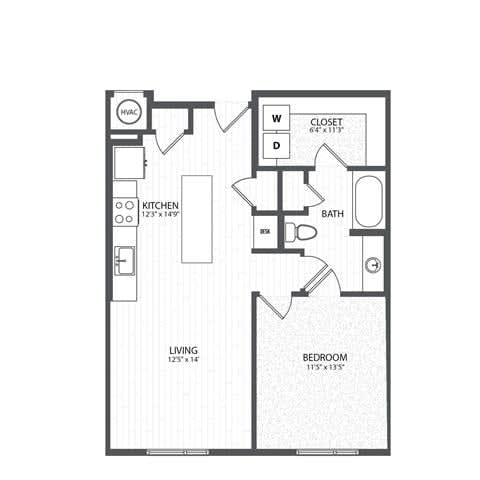 A2 floor plan
