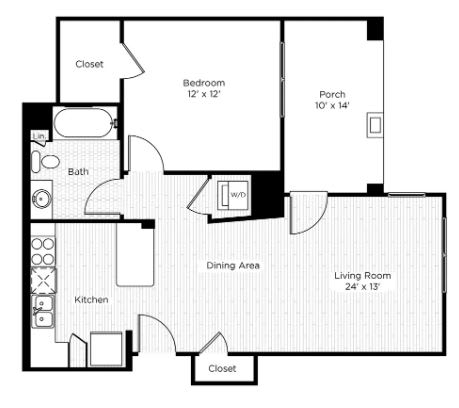 A3 - Town Center floor plan