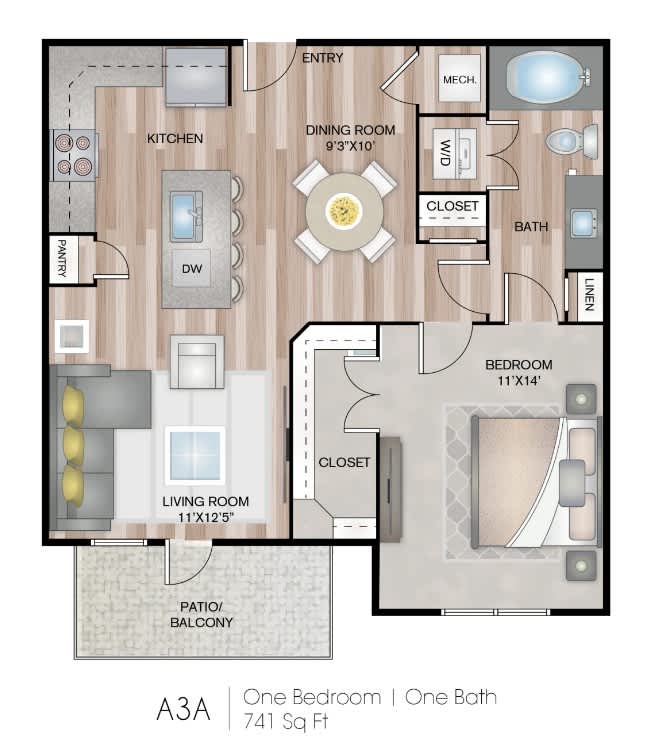 A3 floor plan