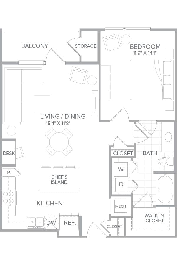 A3b floor plan