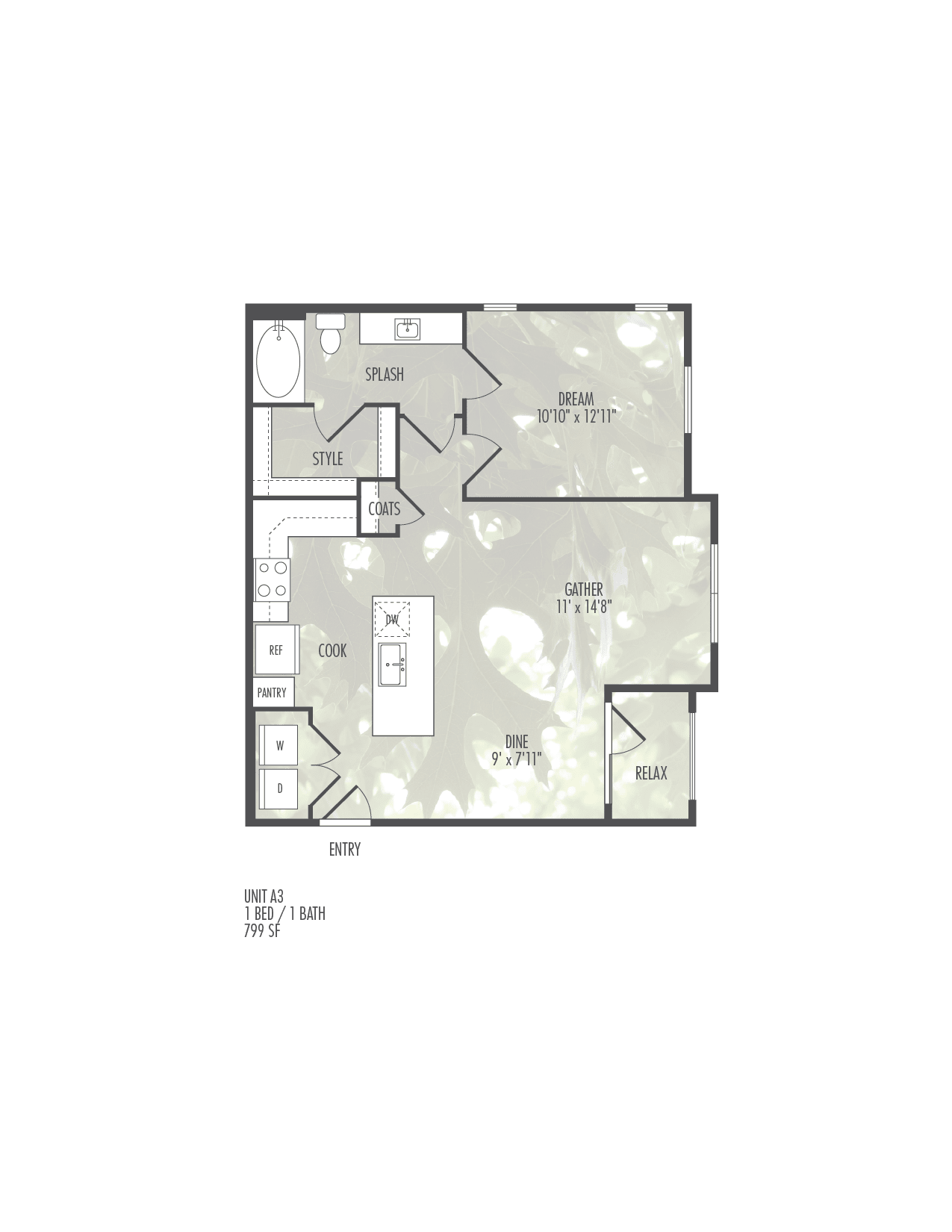 The Edison floor plan