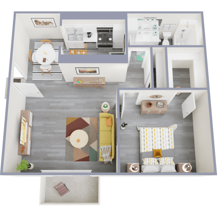 A4 floor plan