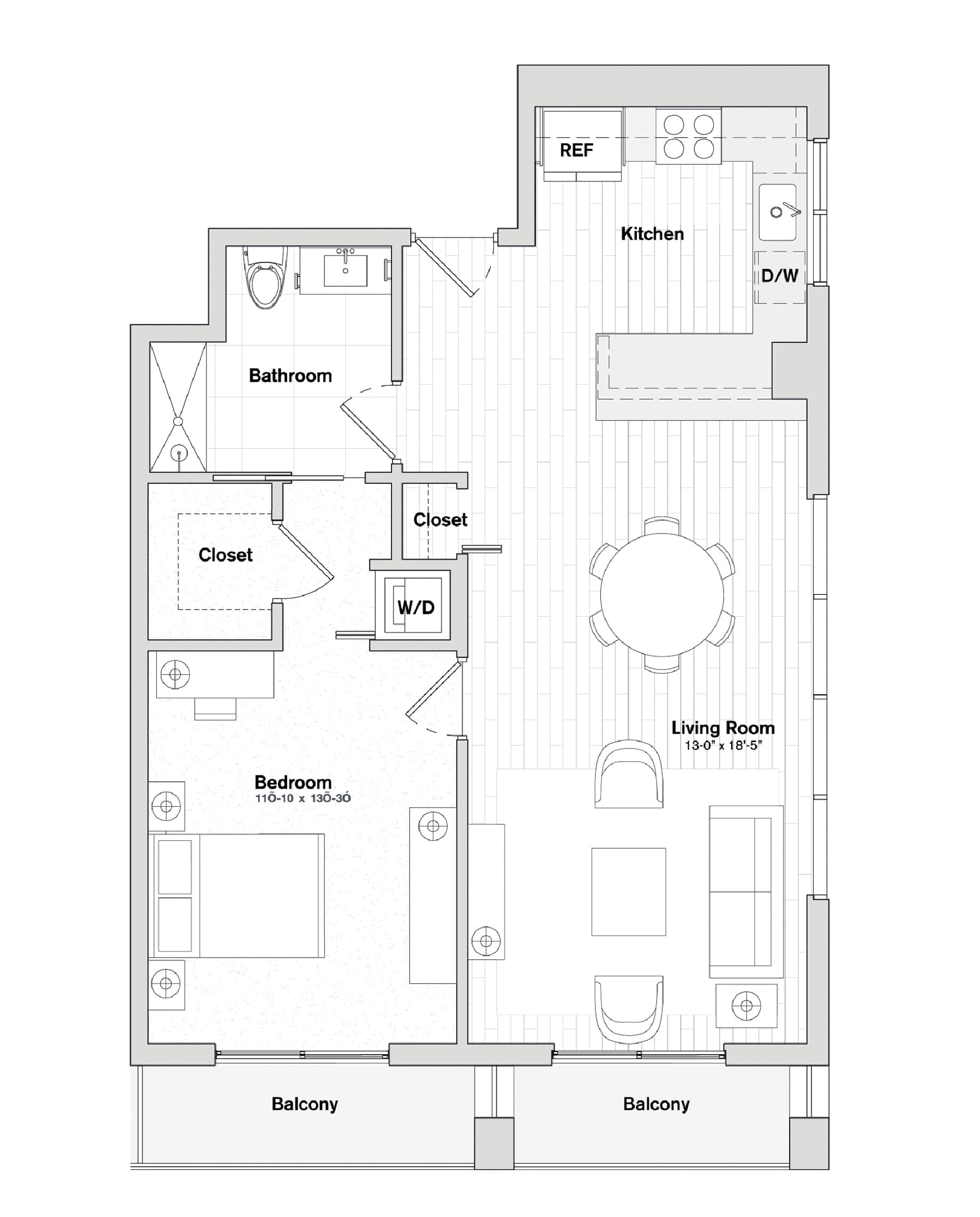 A4 floor plan