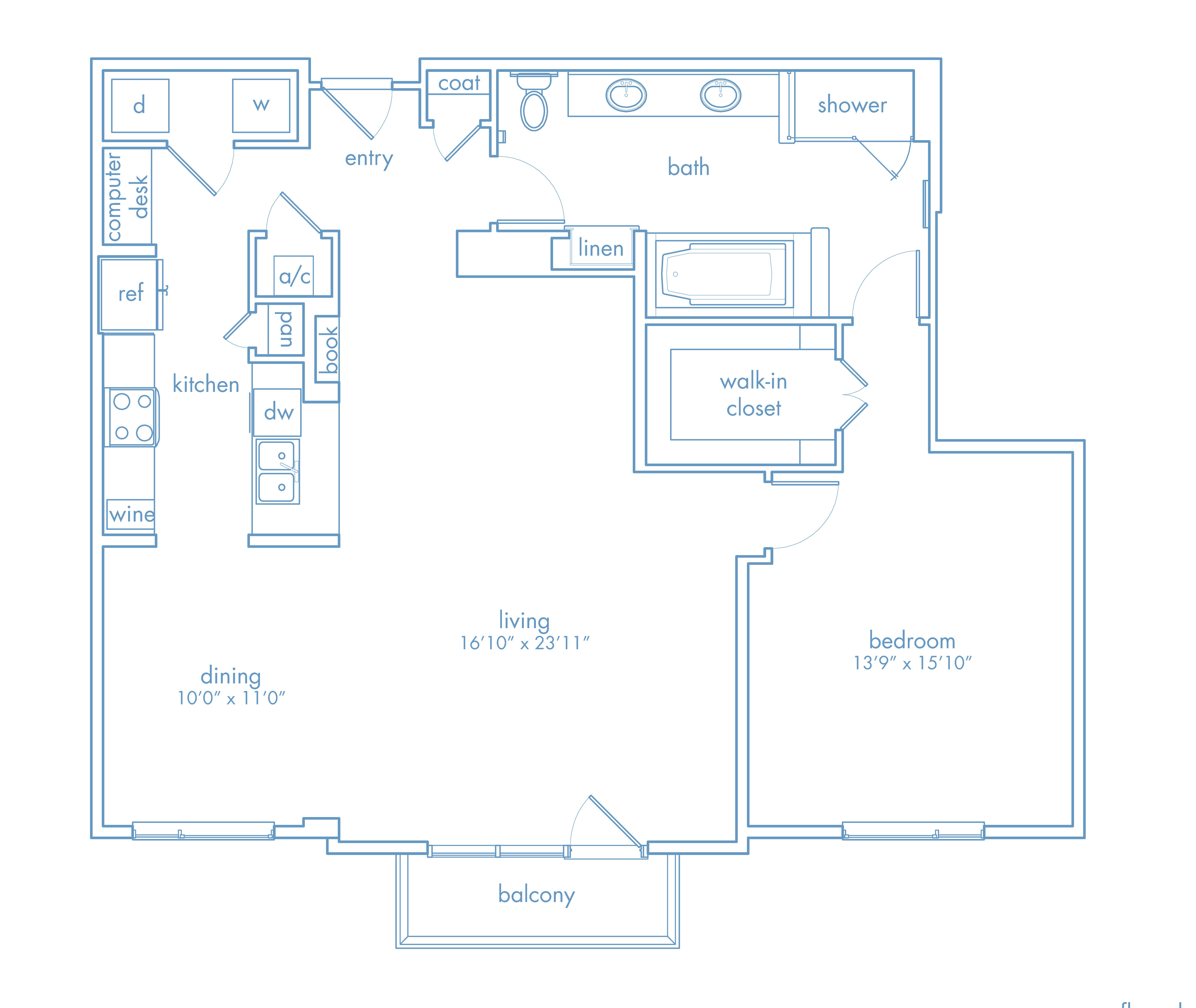 A8 floor plan