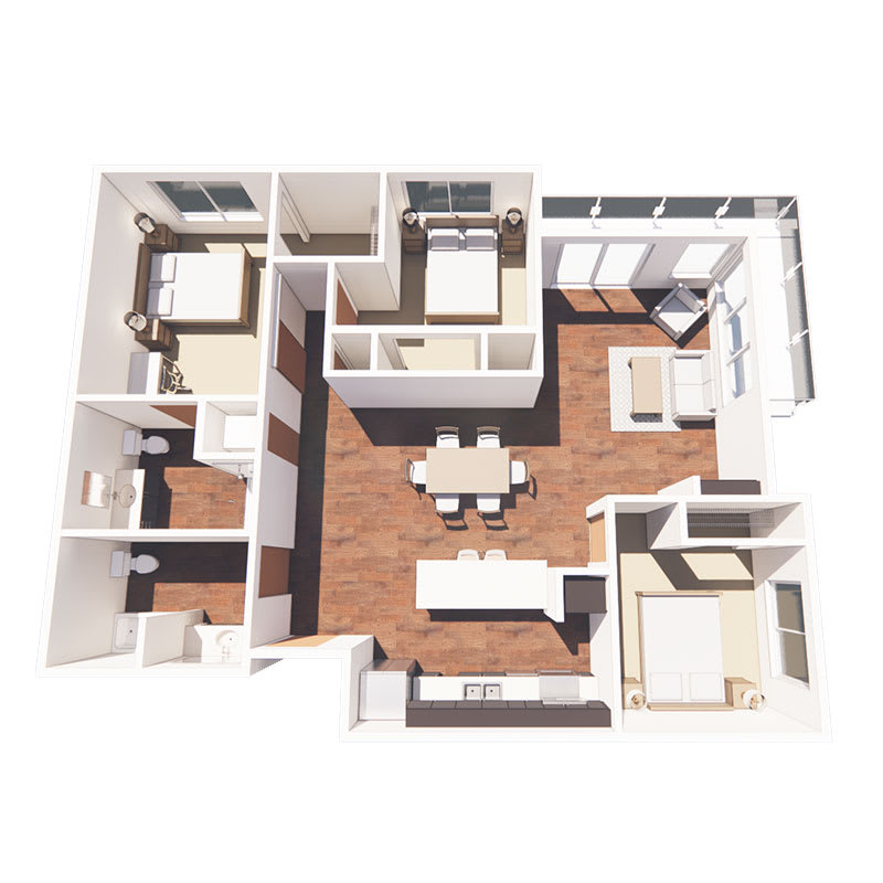 C1 floor plan