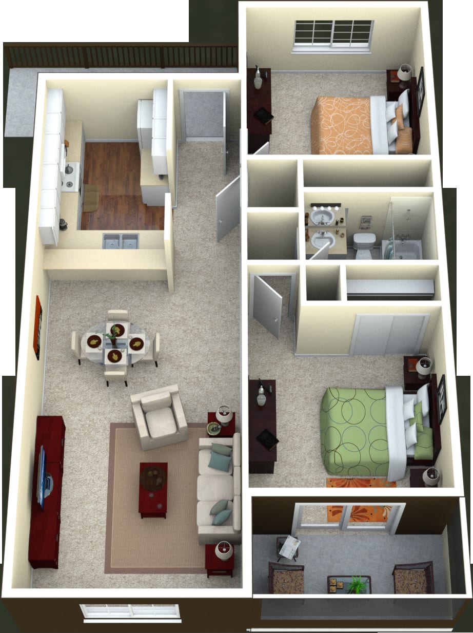 B1 | Winward floor plan