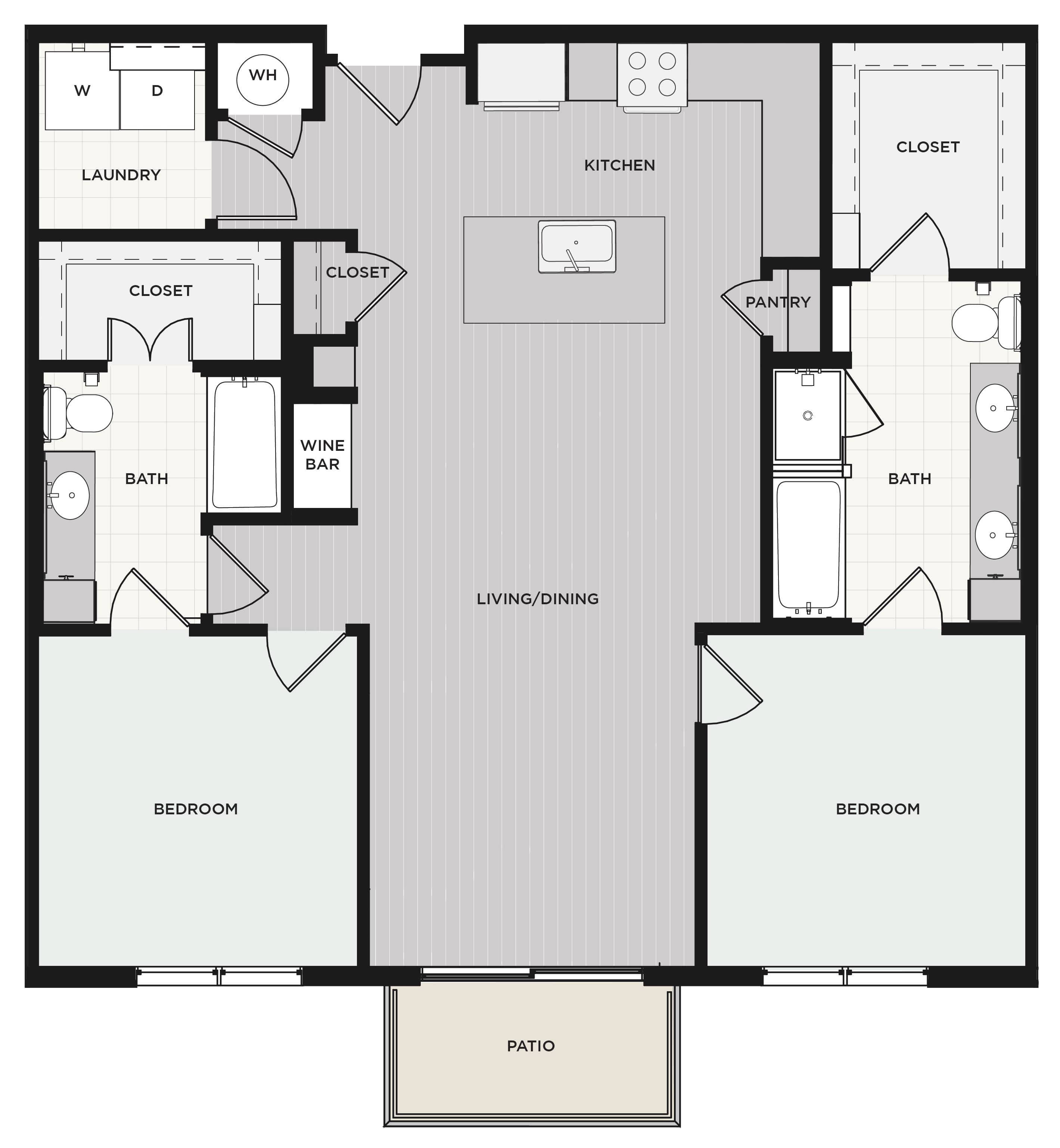 B1a floor plan