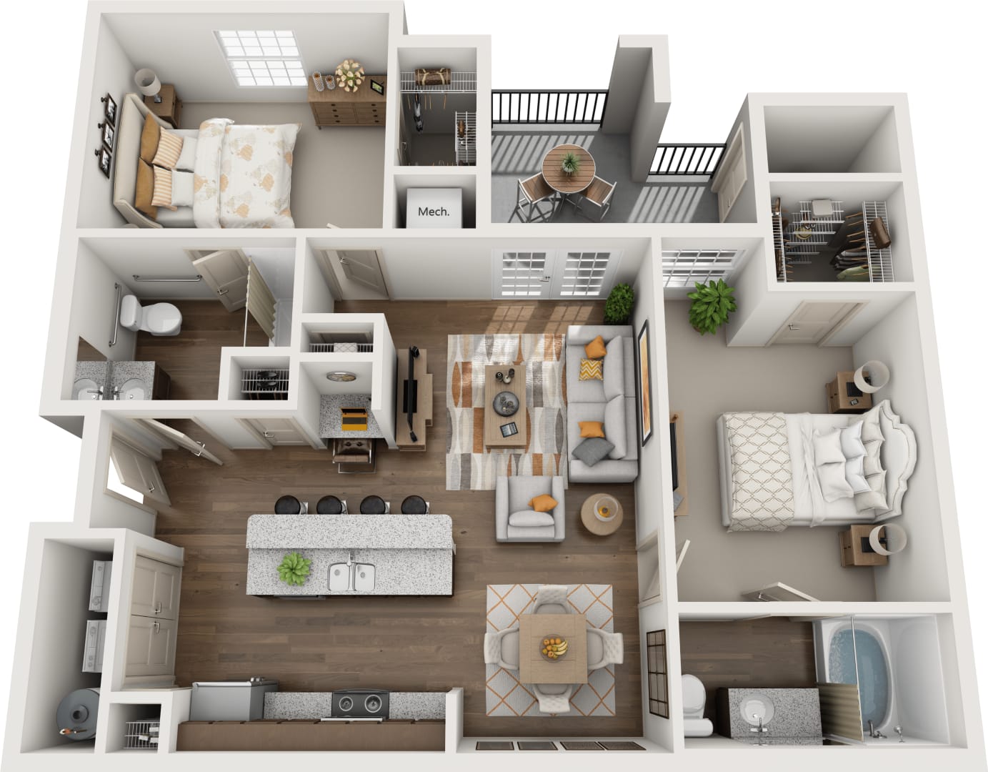 B2 floor plan