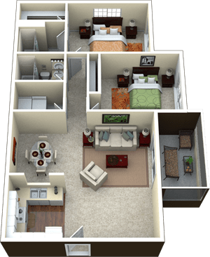 B2 | Beacon floor plan