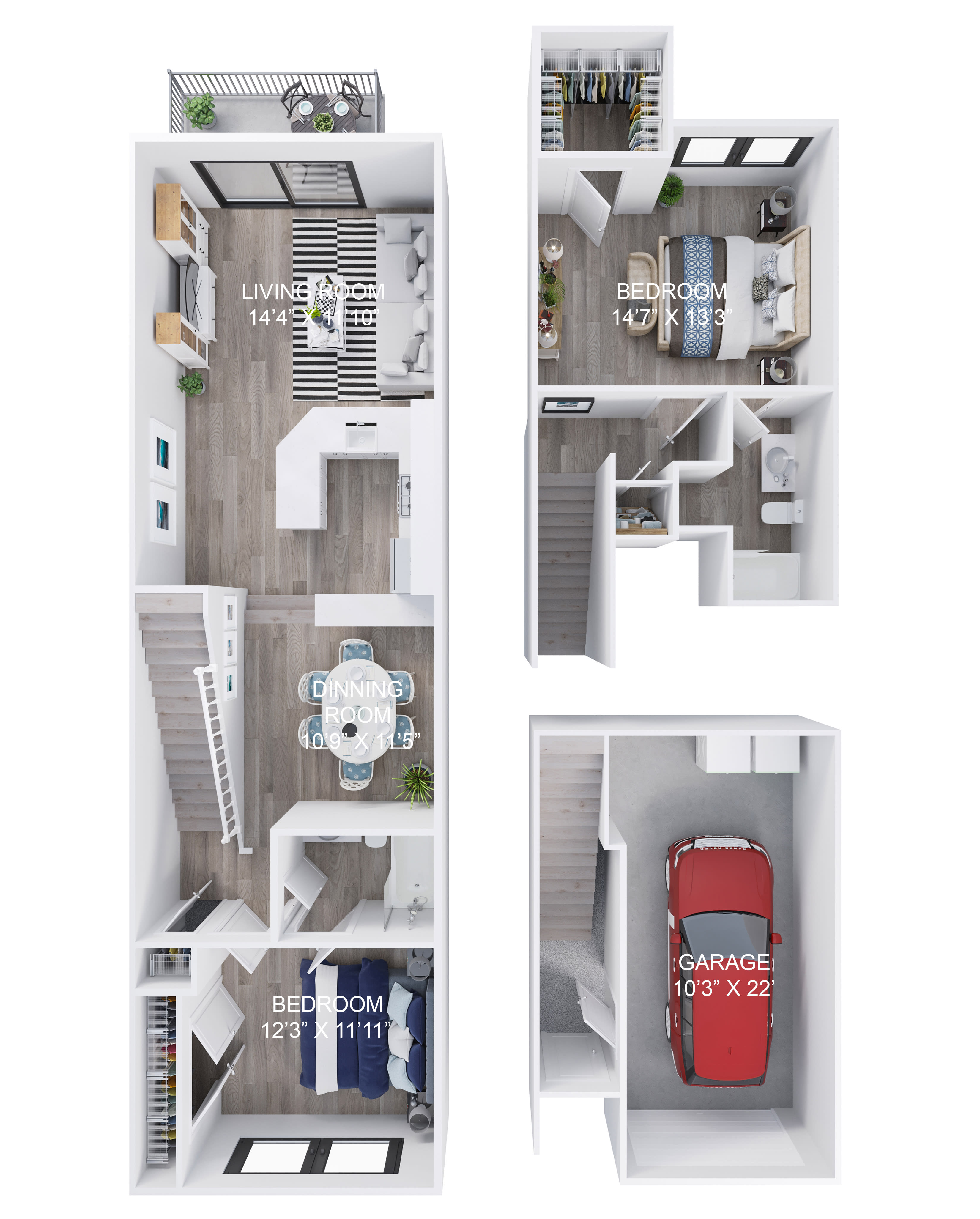 B2 | St. Tropez floor plan