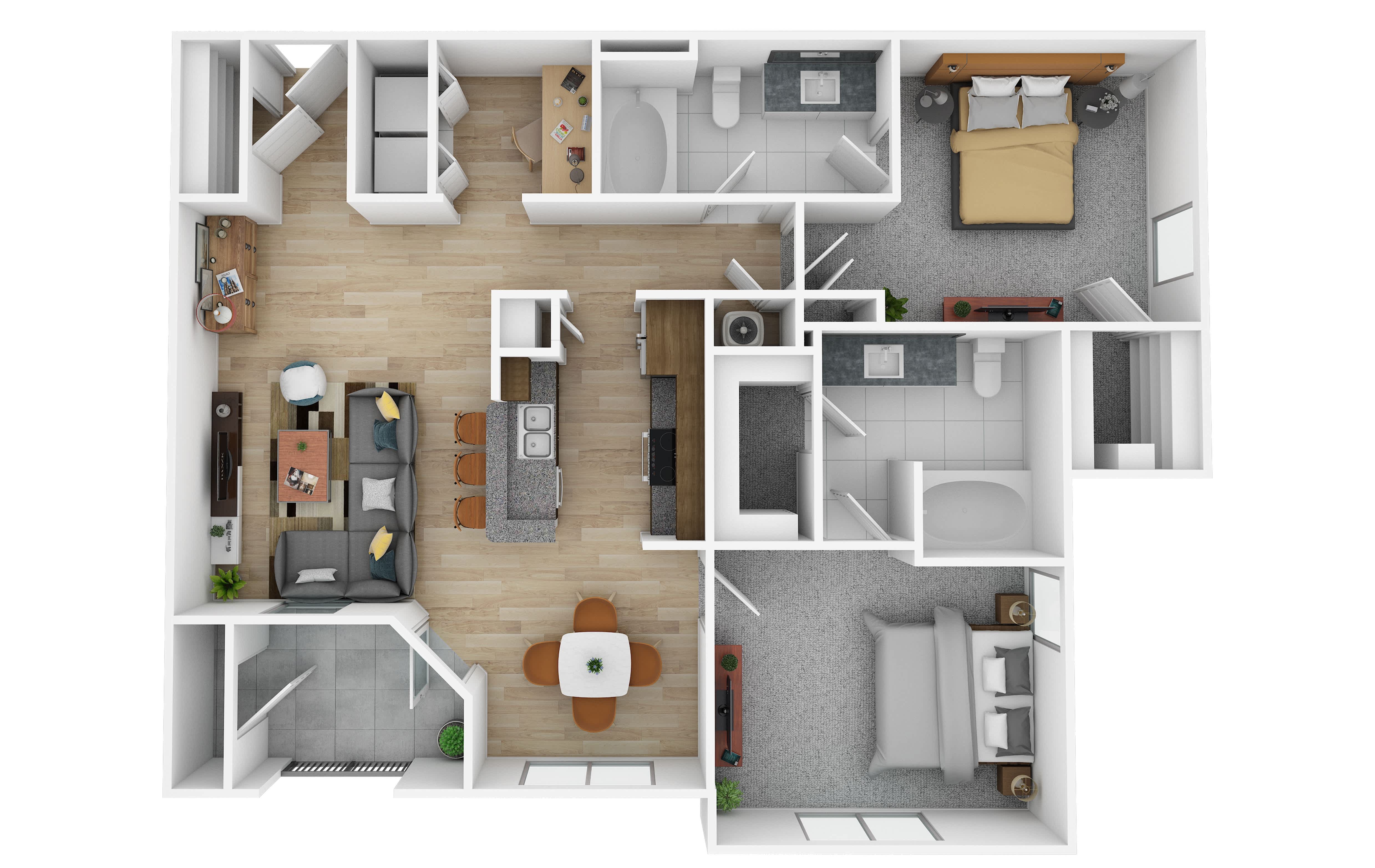 B2 floor plan