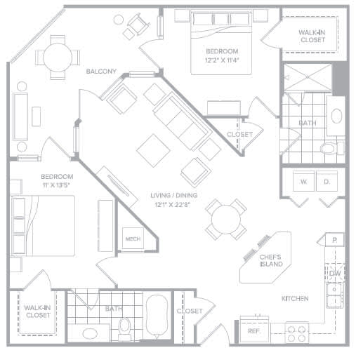 B2 floor plan