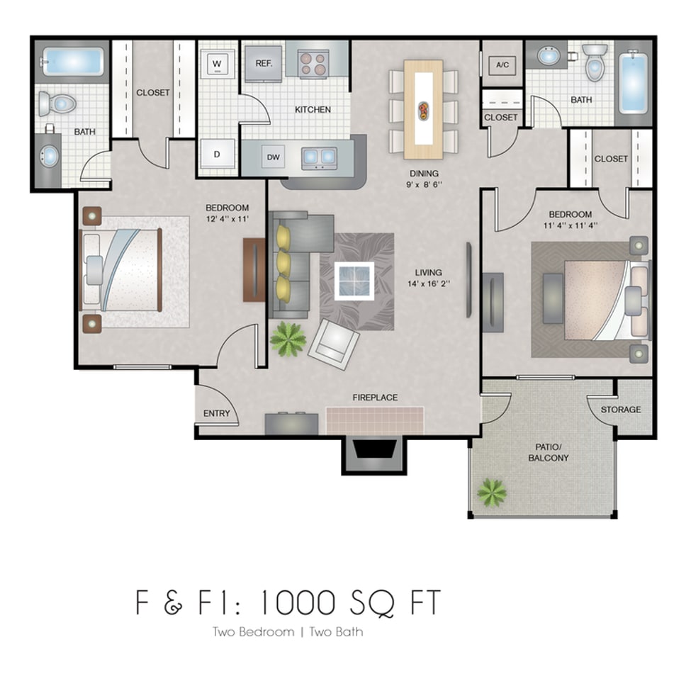 B2 floor plan