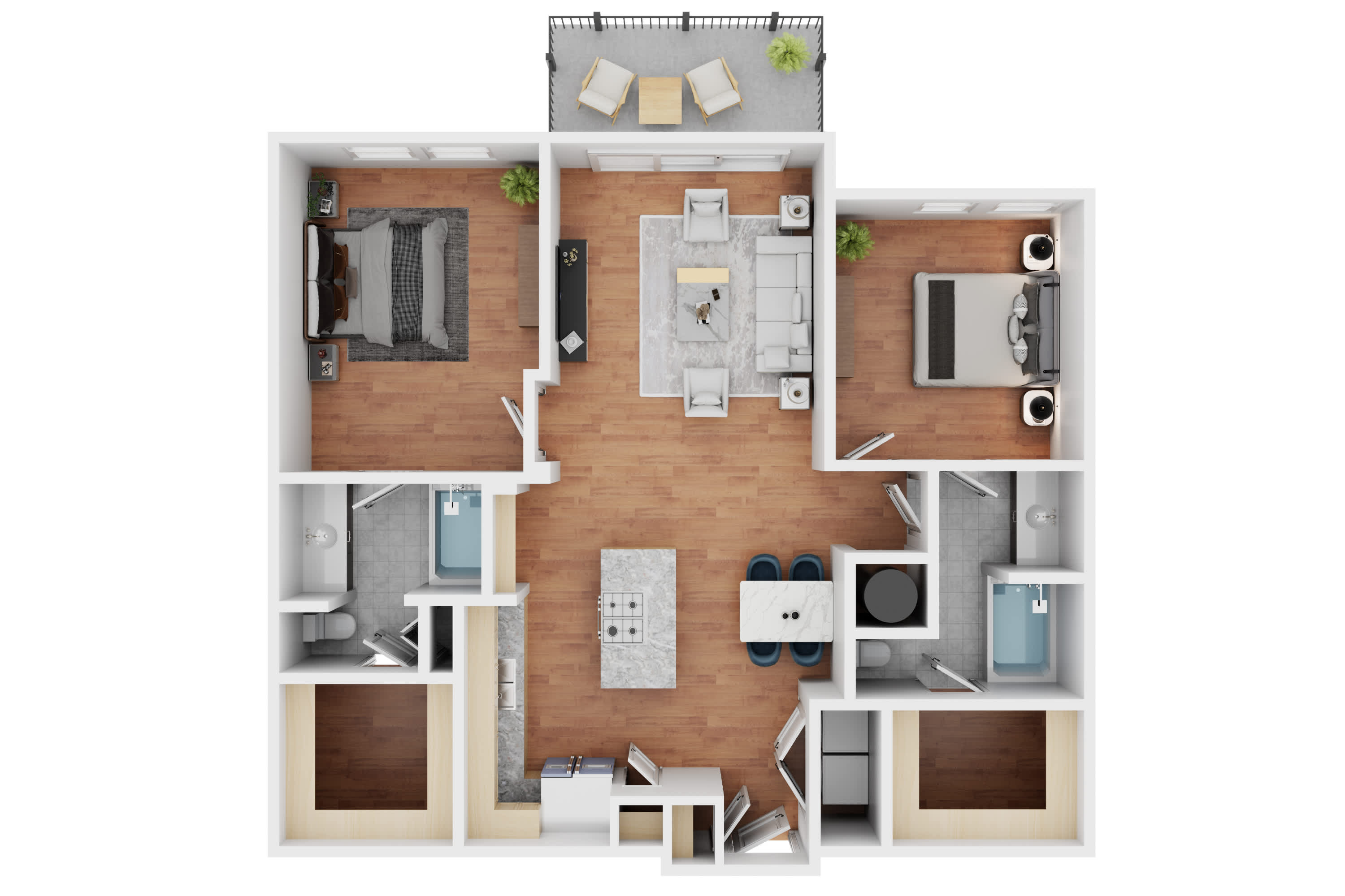 B2 floor plan
