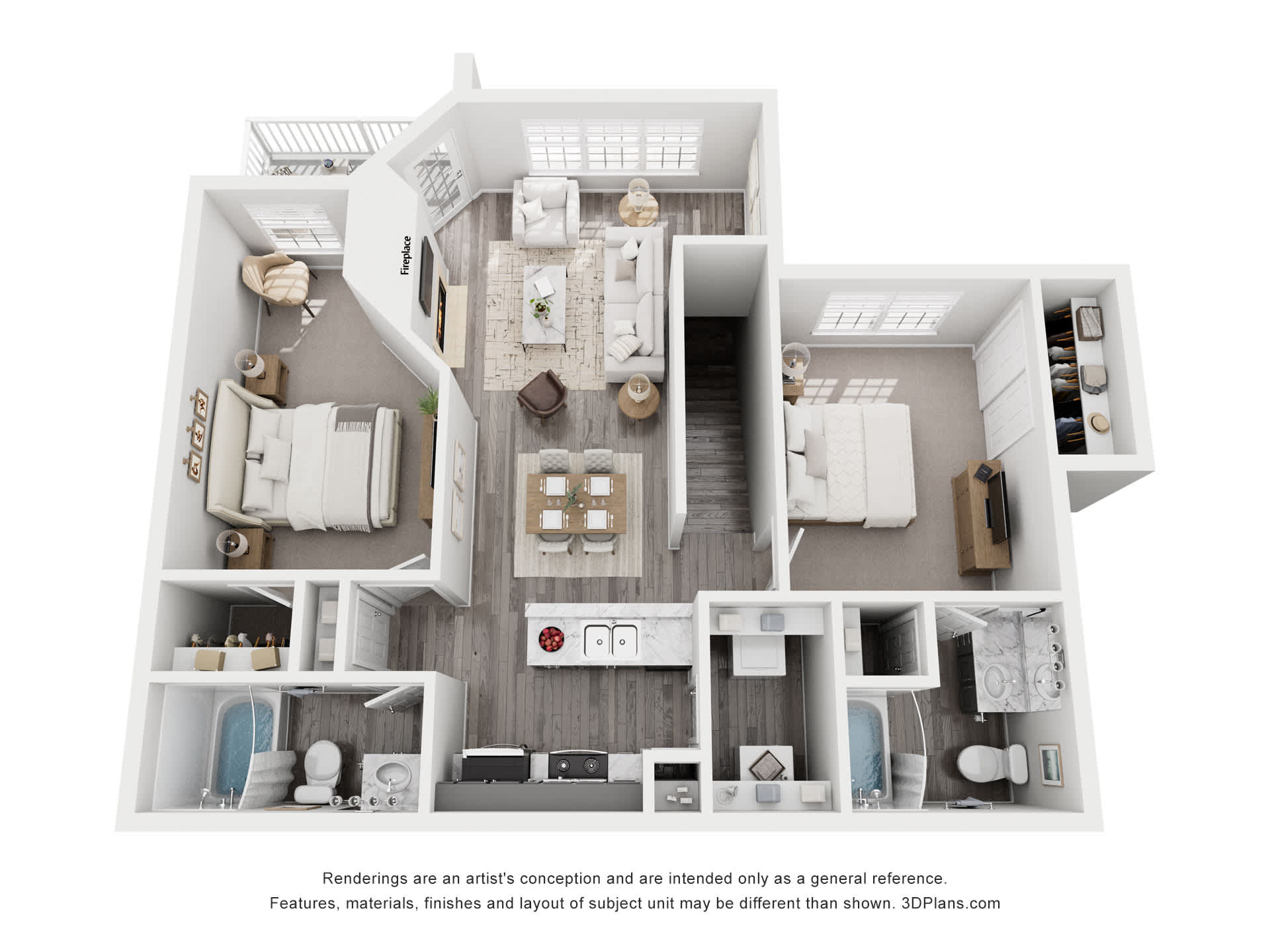 B2 floor plan
