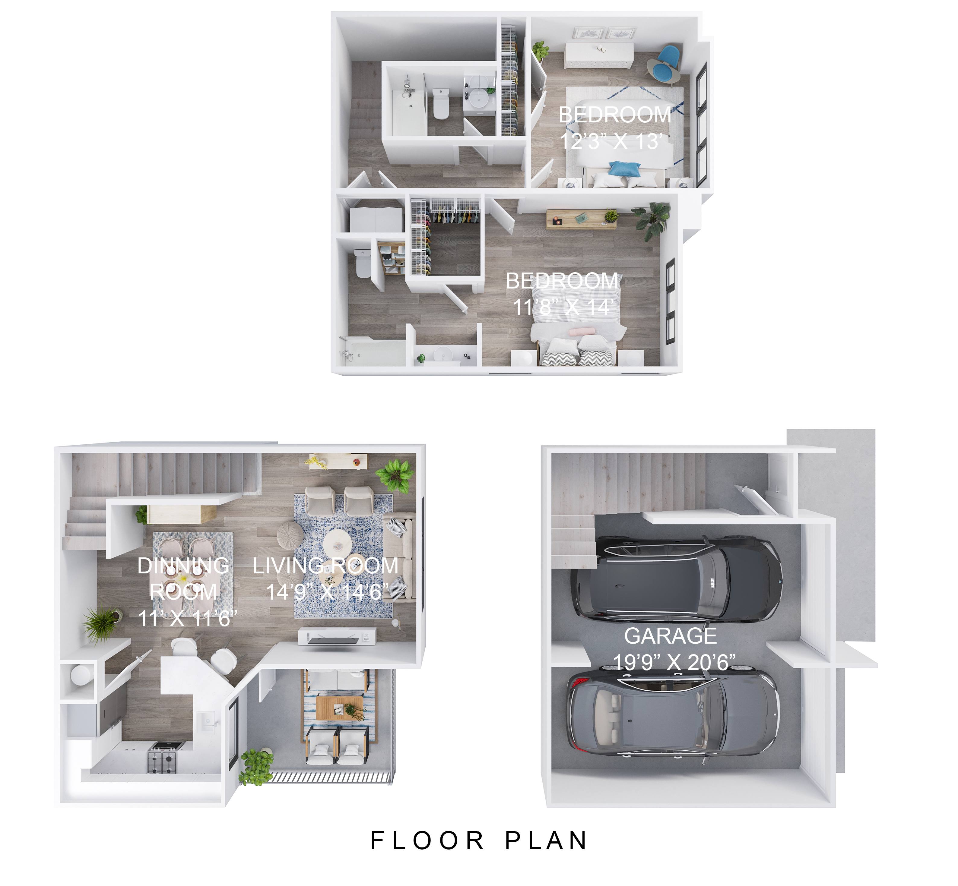 B3 | Marseilles floor plan