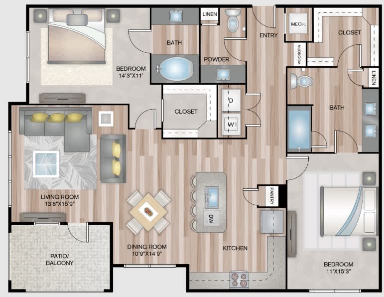 B3 floor plan