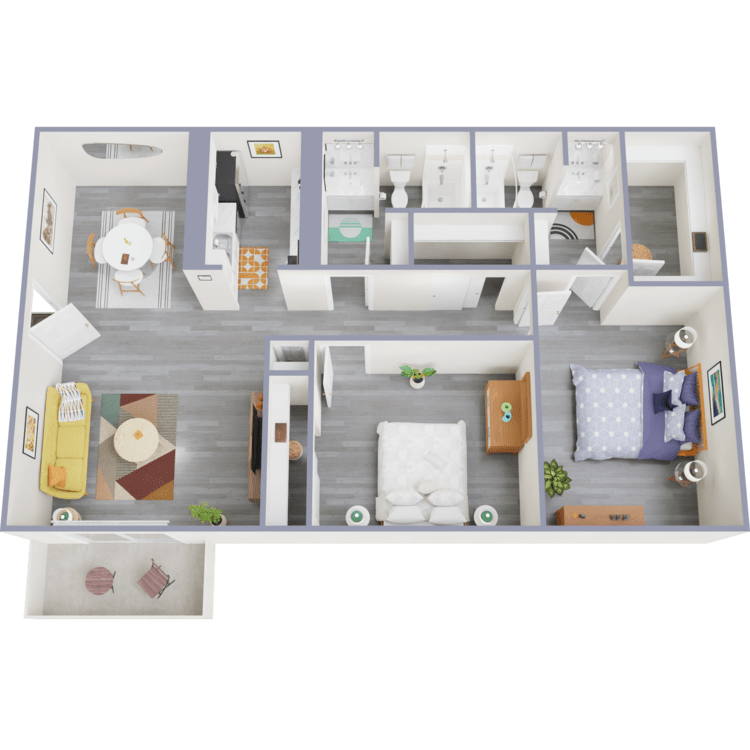 B4 floor plan