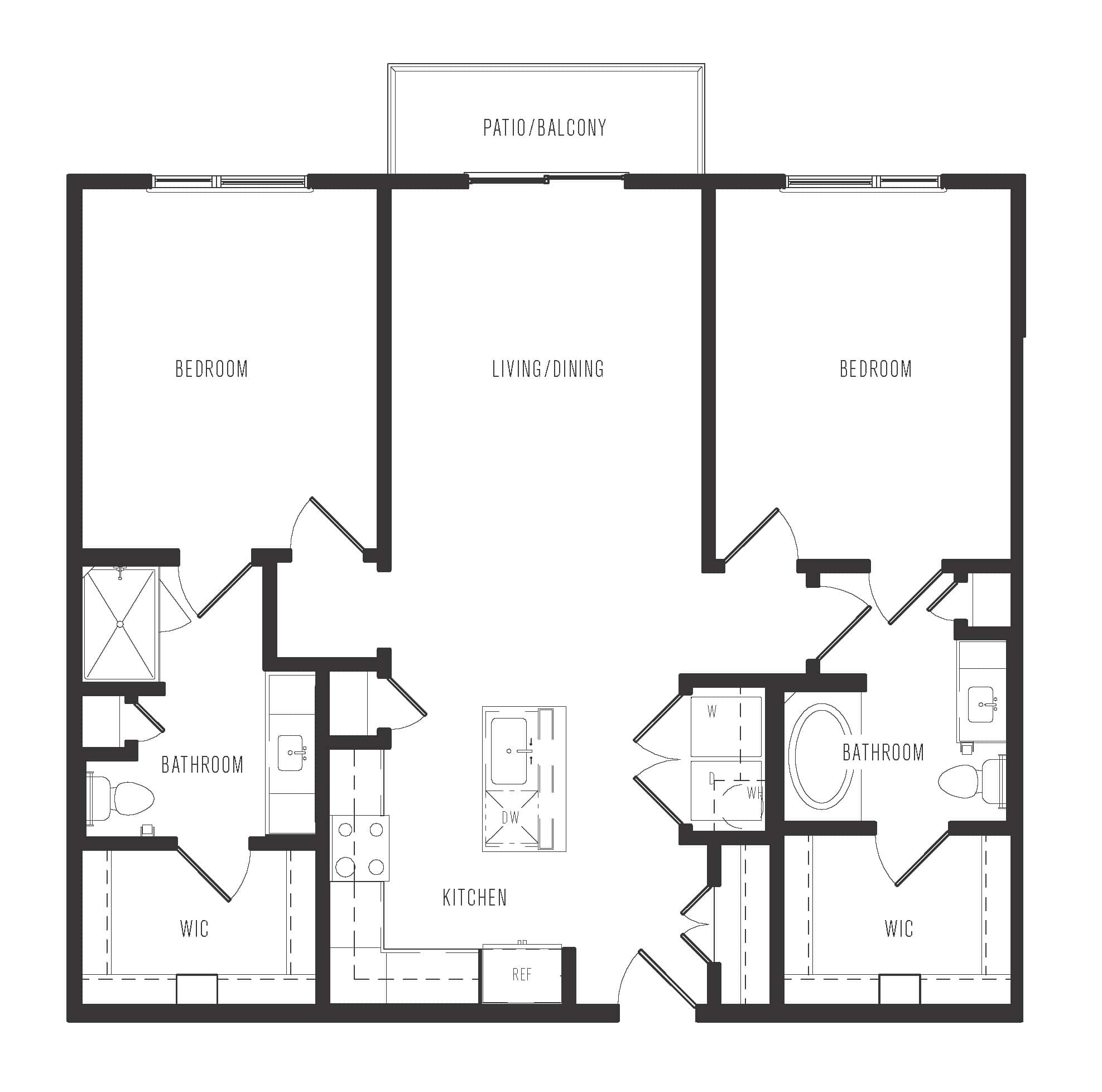 B1a floor plan