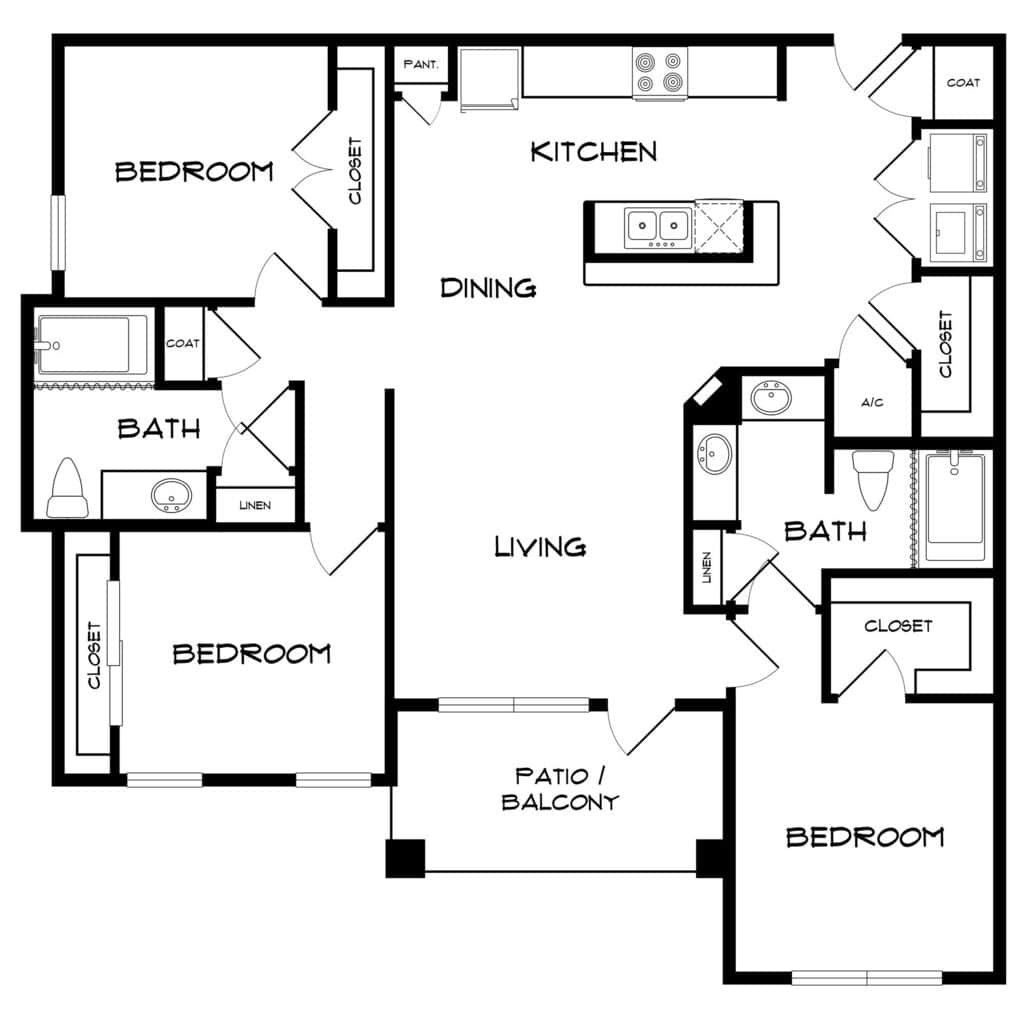 C1 - Harbor Shores II floor plan