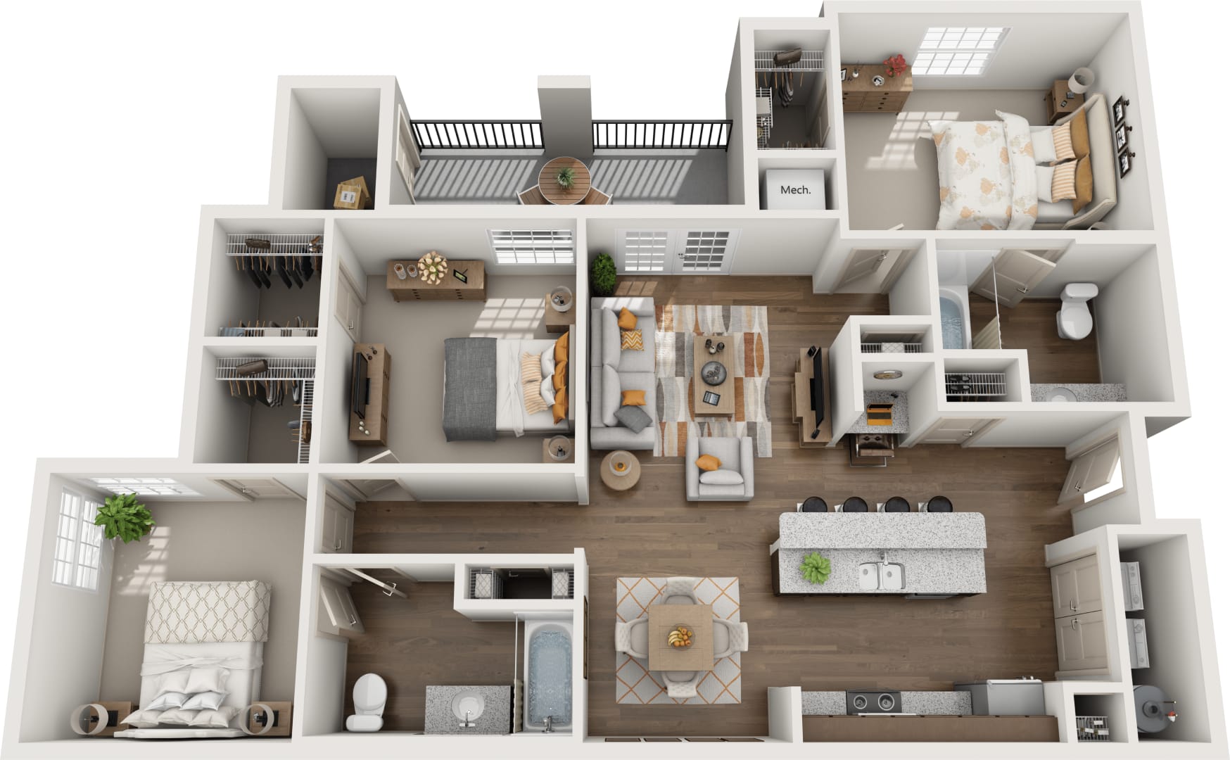 C1 floor plan