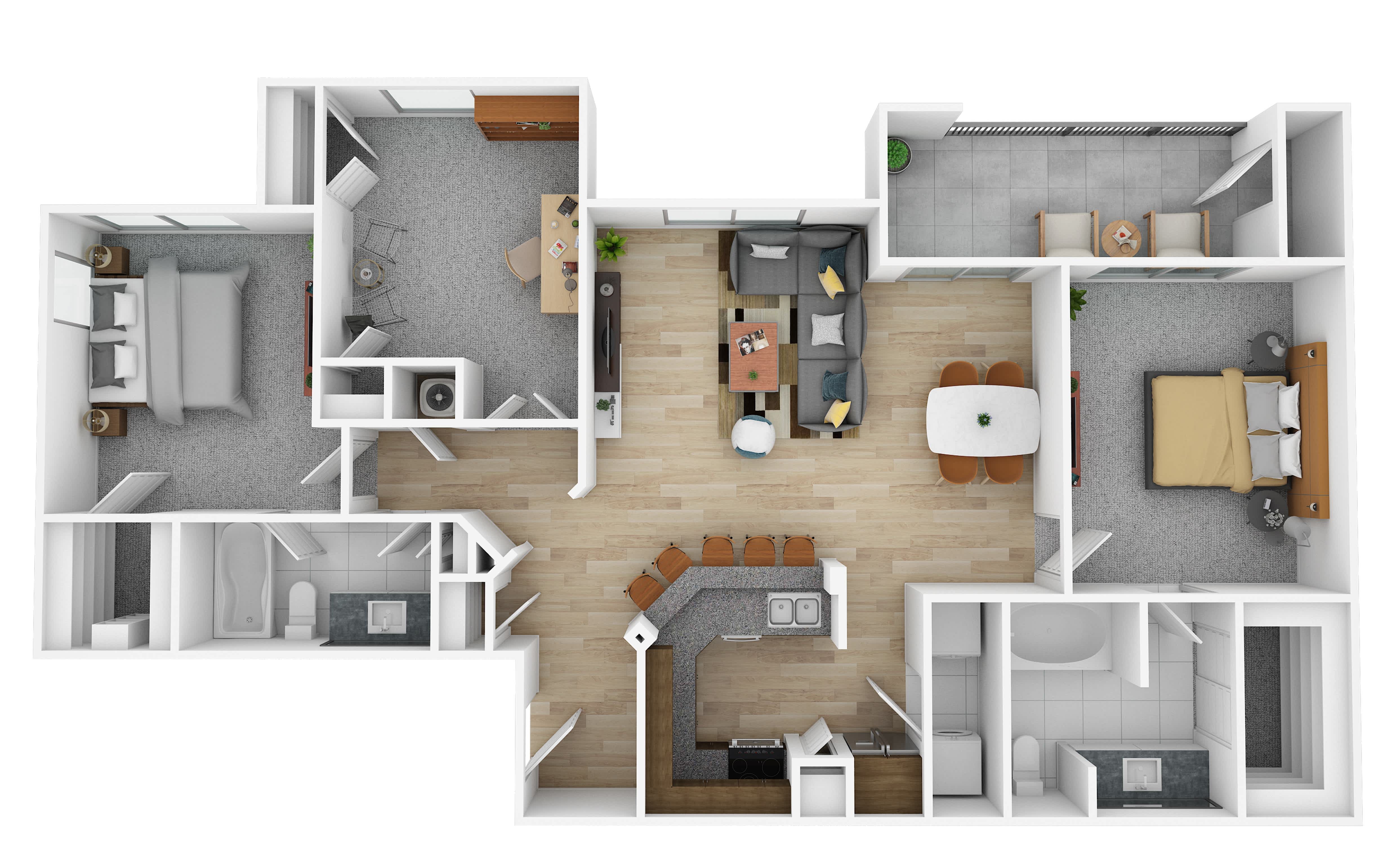 C1 floor plan