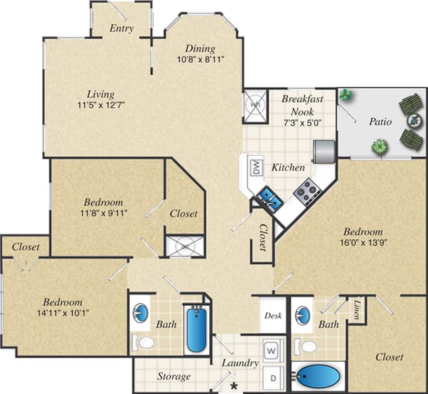 C1L floor plan