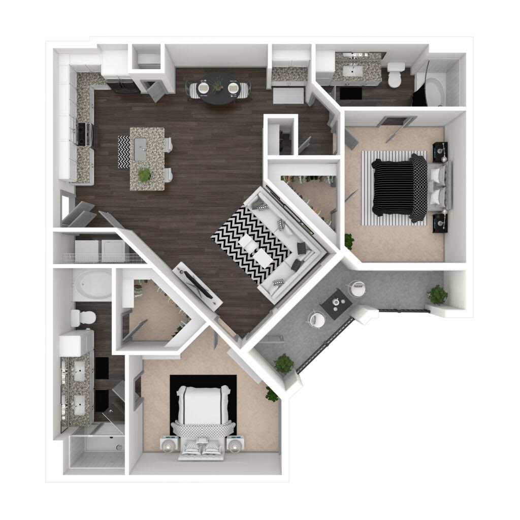 B2 floor plan