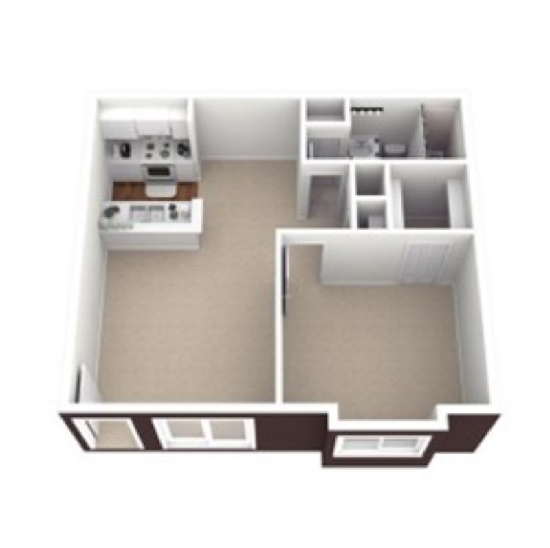A2 floor plan