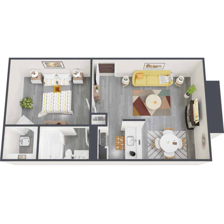 A4 floor plan