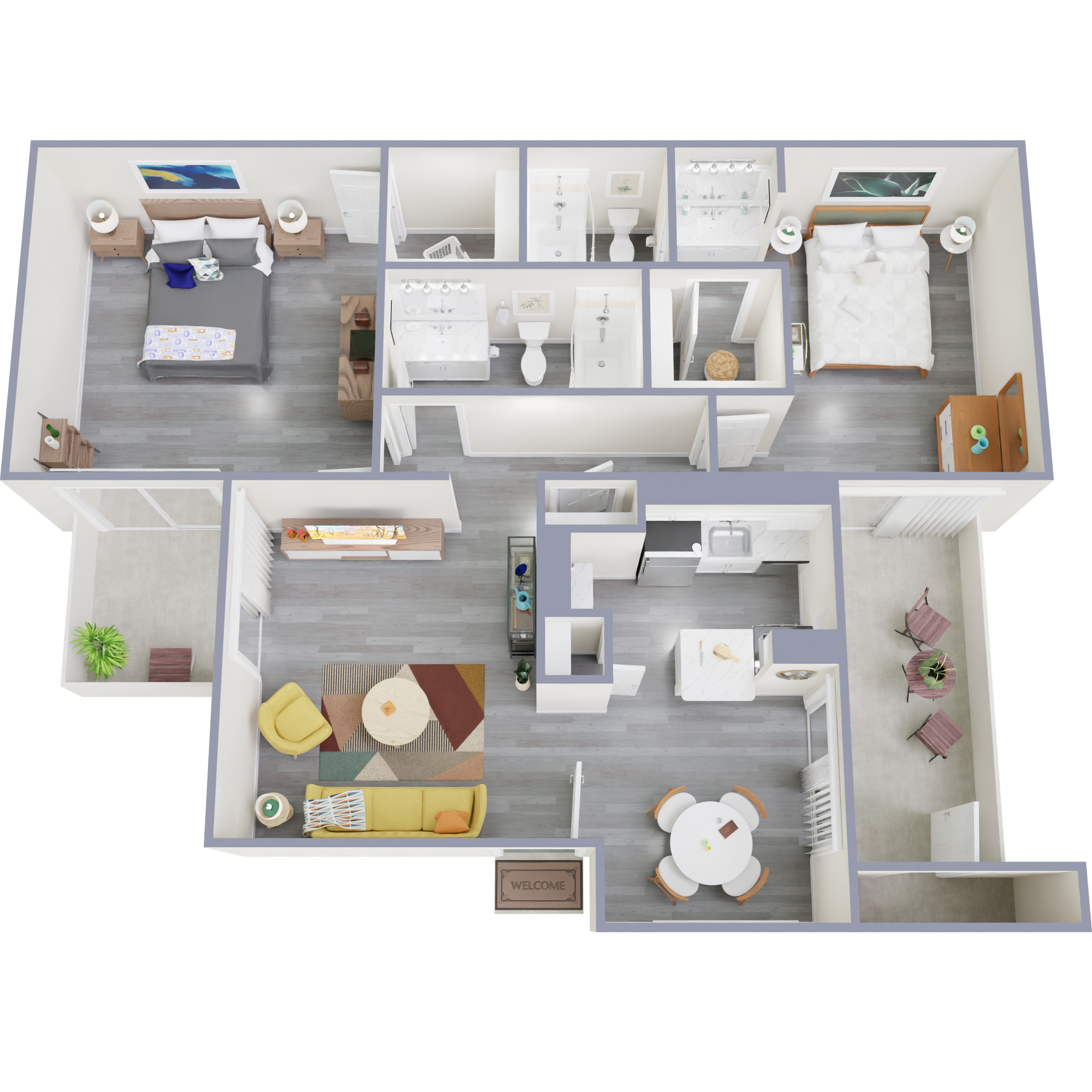 Palm floor plan