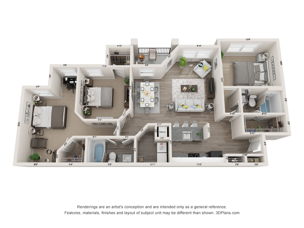 #07-203 floor plan