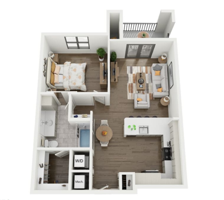 A4 floor plan