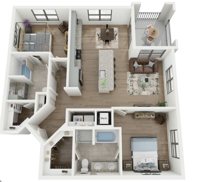 B3 floor plan