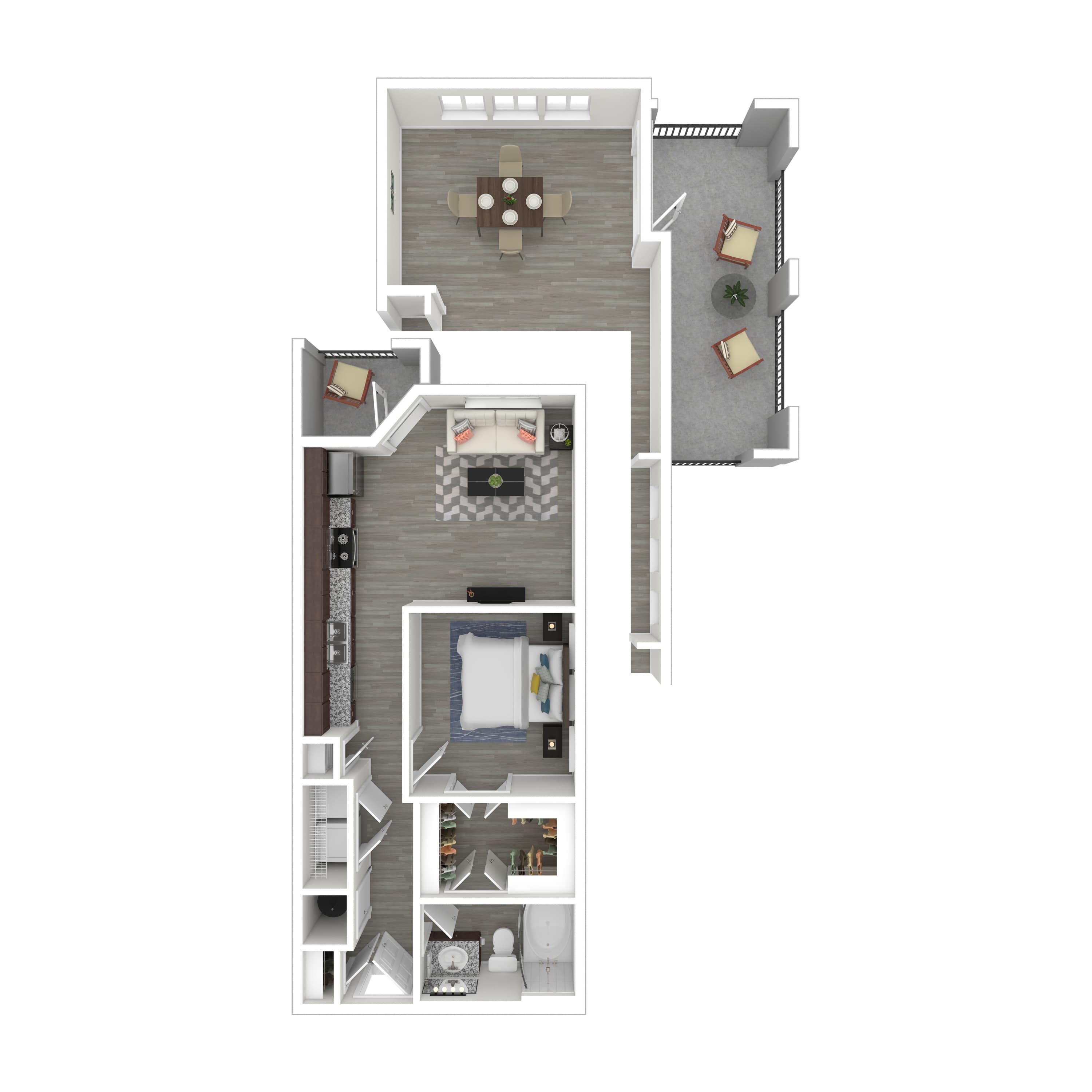 A1 floor plan