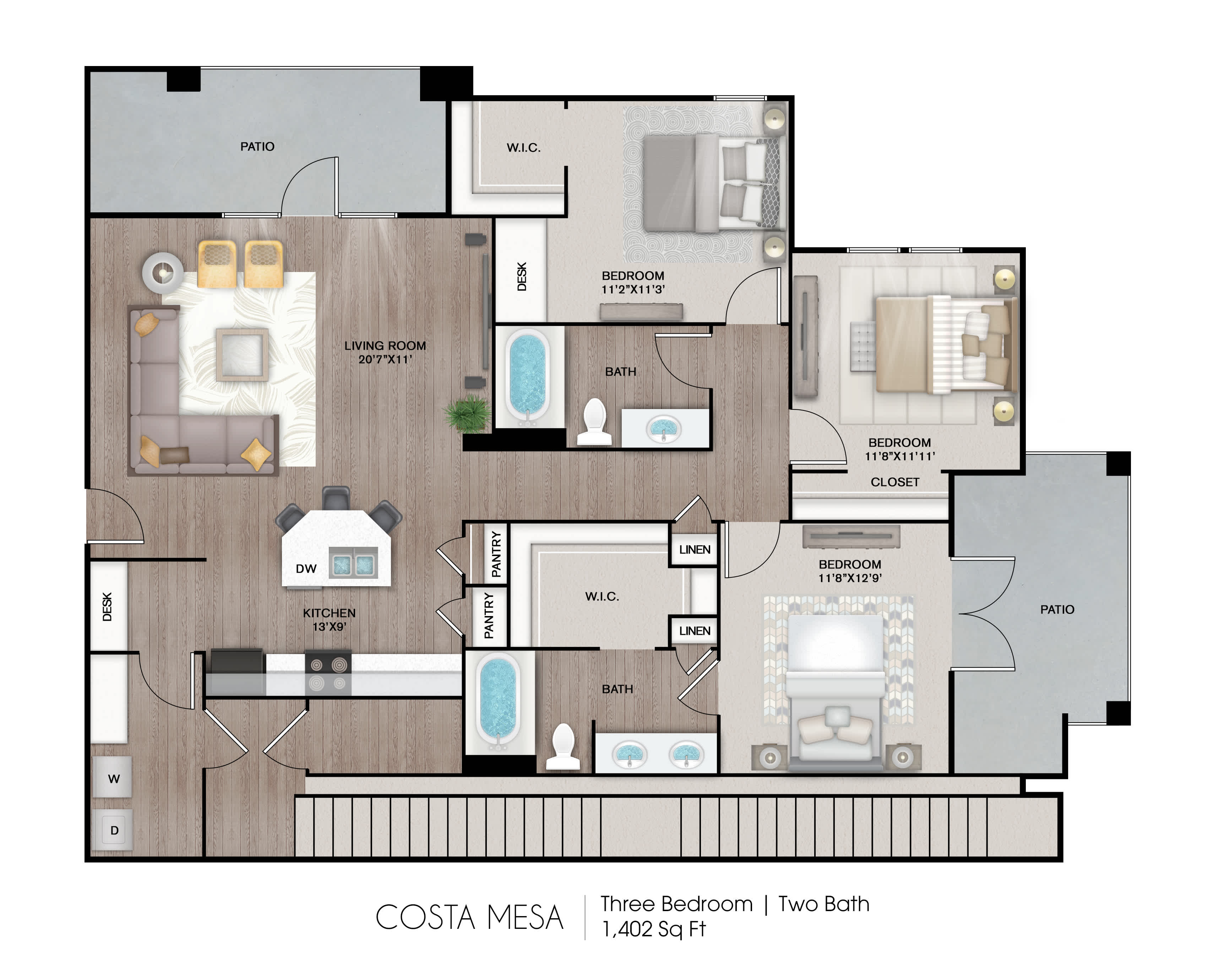 C1 floor plan