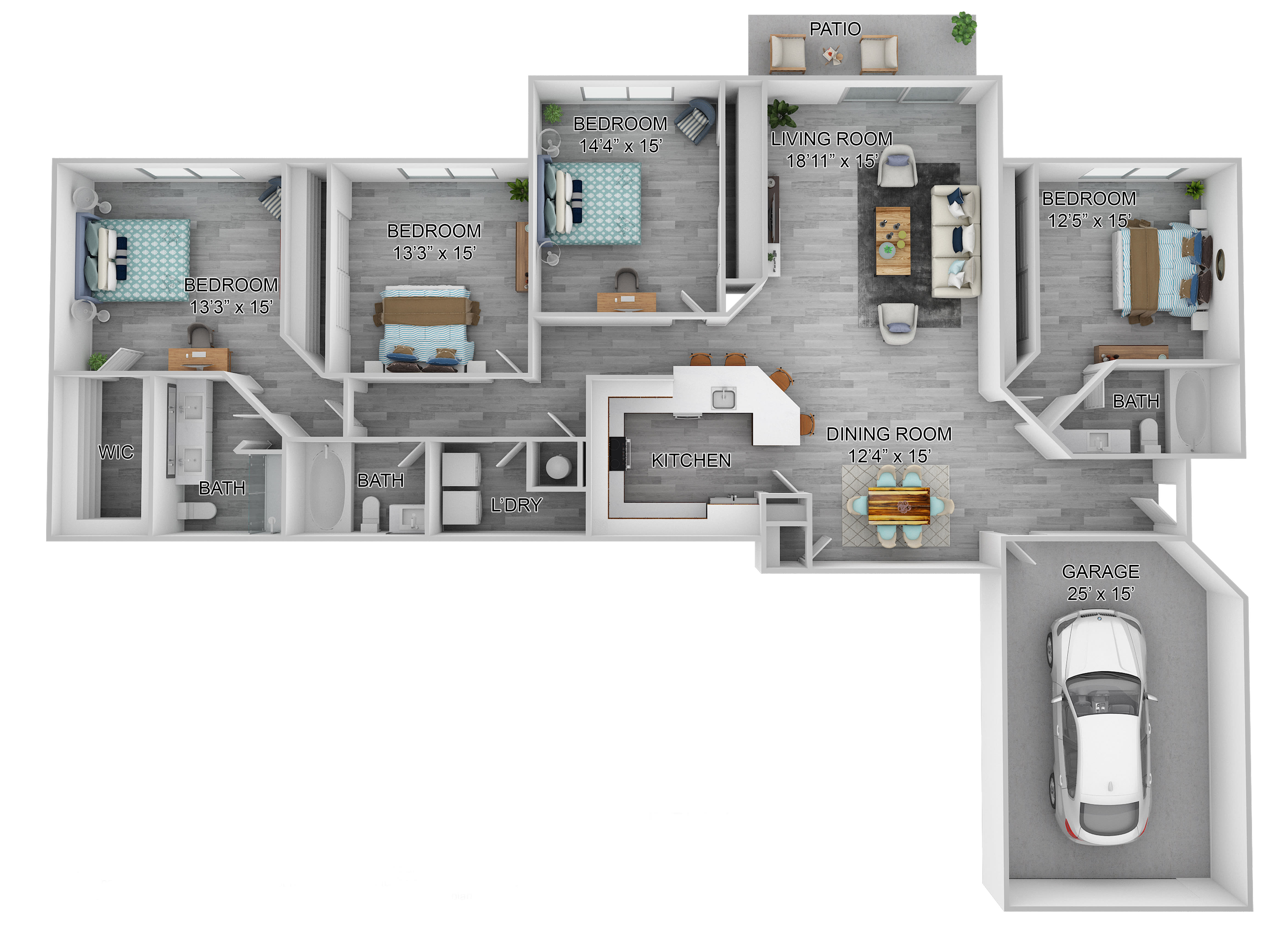 D1 | Antigua floor plan