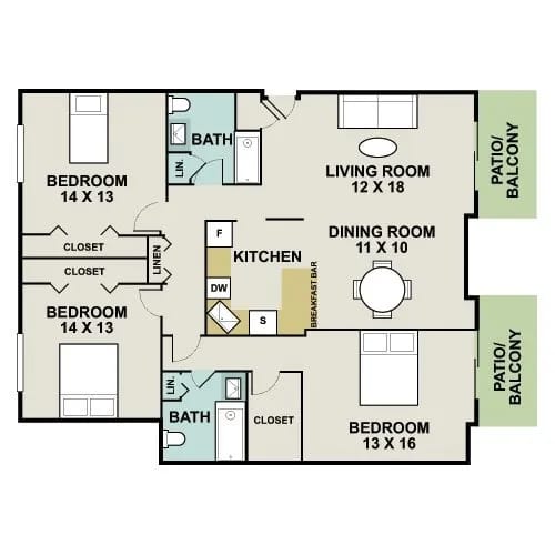 D1 - Phase ll floor plan