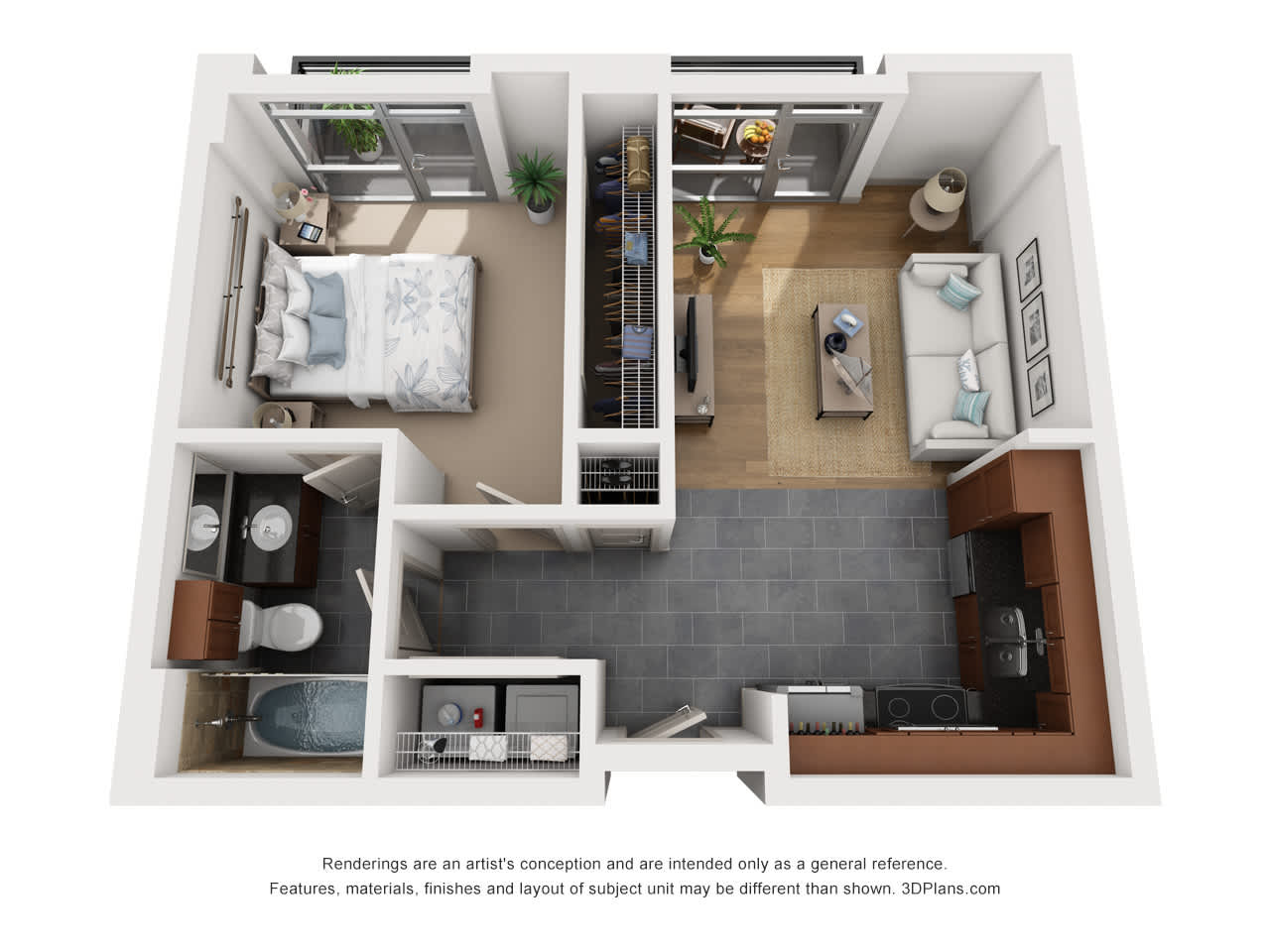 A1D floor plan