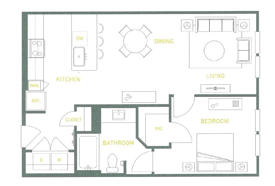 A1 floor plan