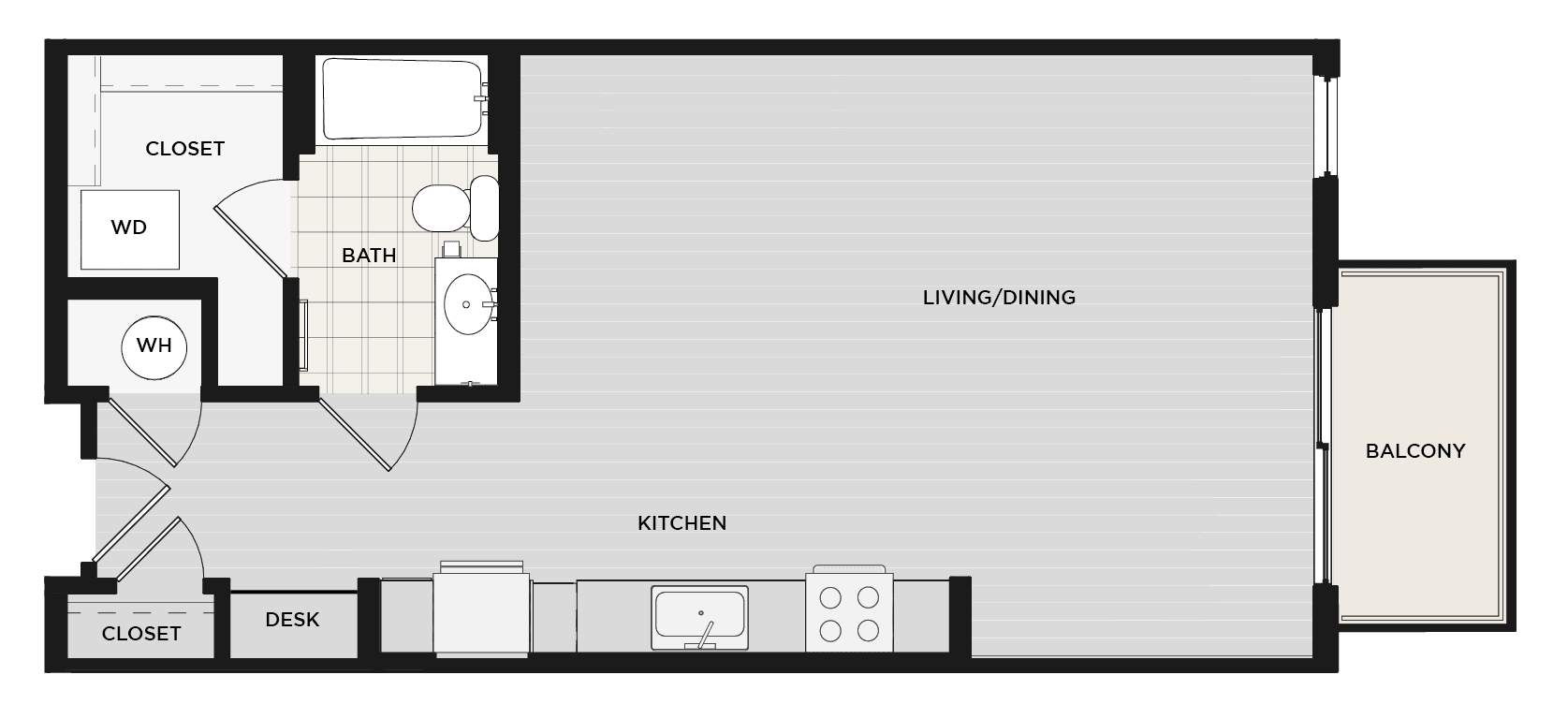 E1 floor plan