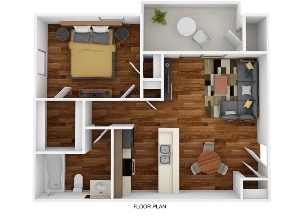 A2 floor plan