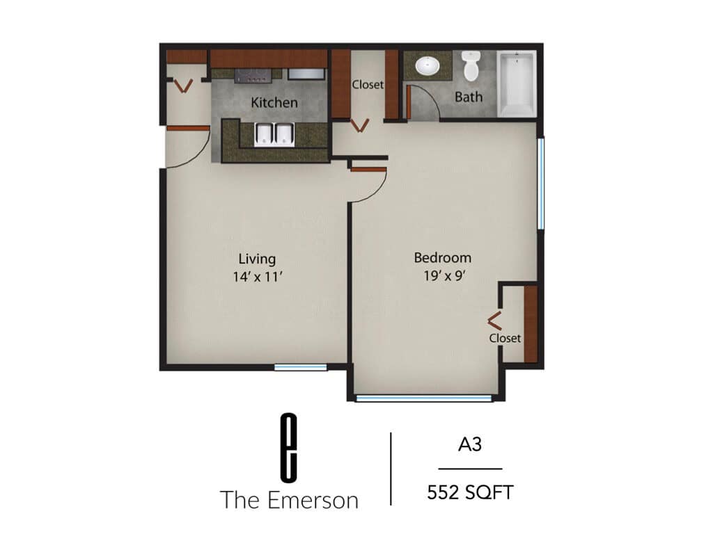 A3 floor plan