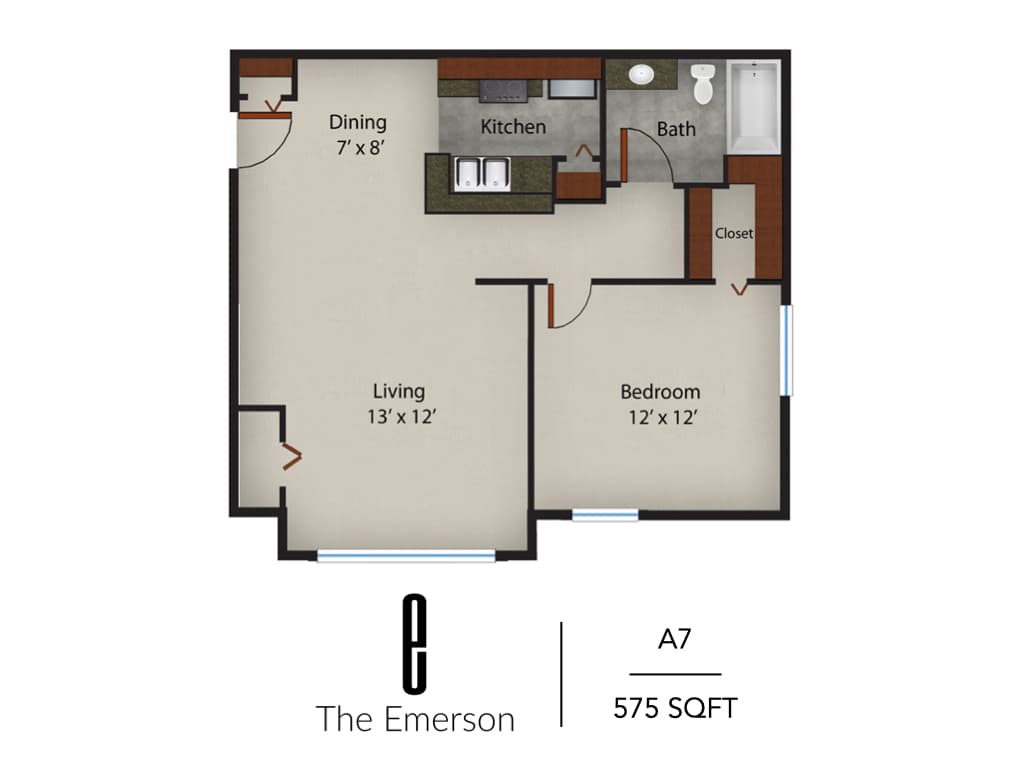 A7 floor plan