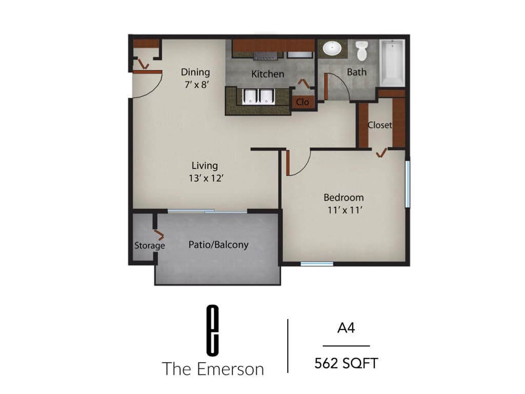 A4 floor plan