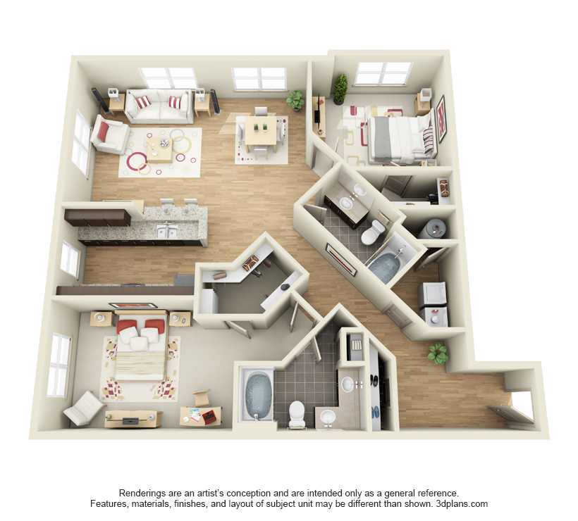 Five Points floor plan