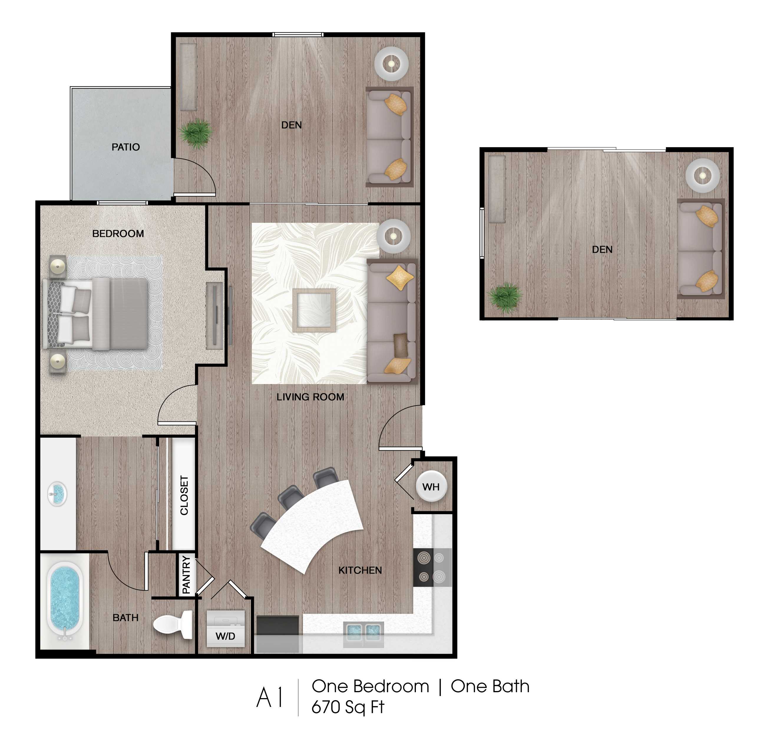 A1 floor plan