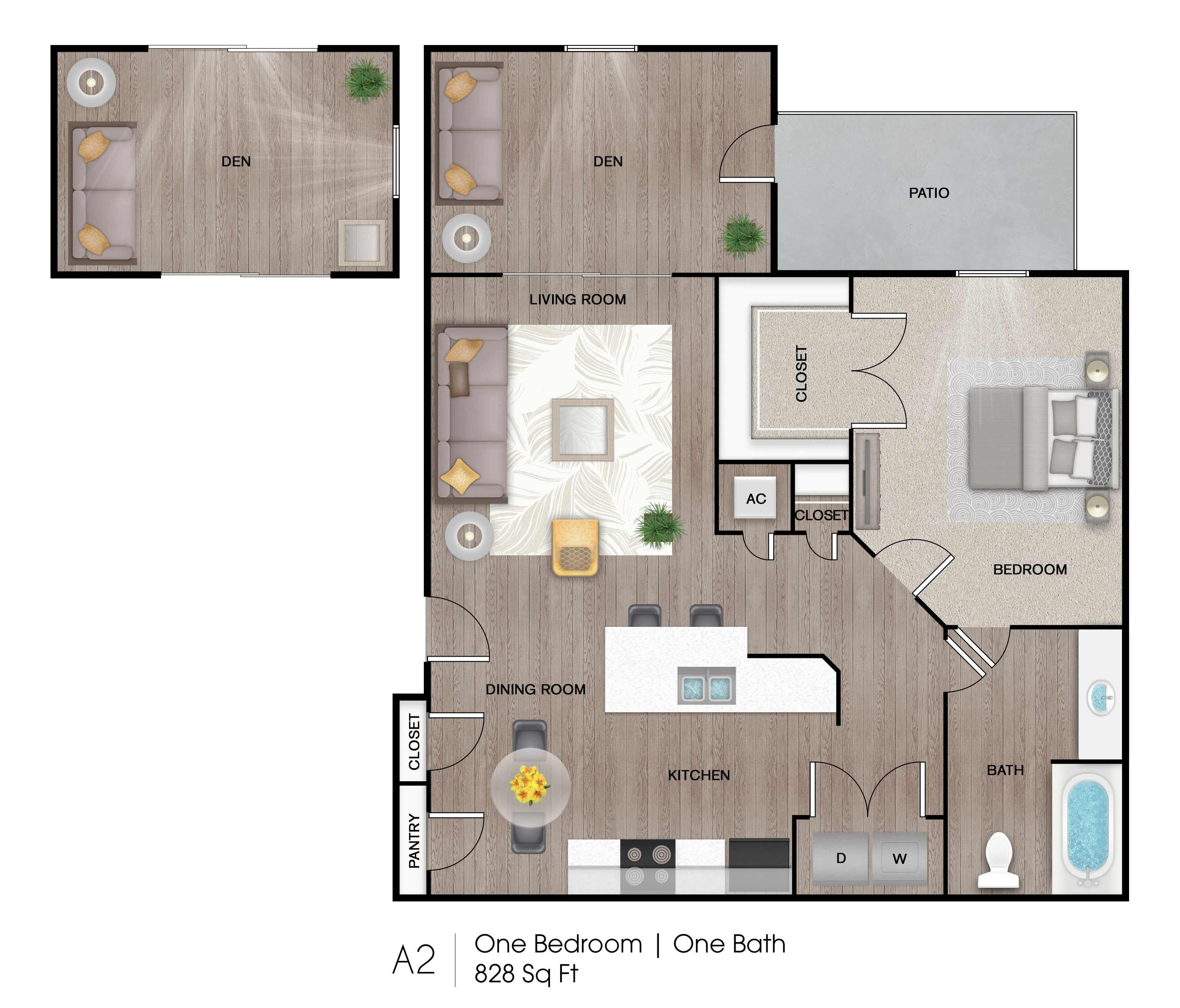 A2 floor plan