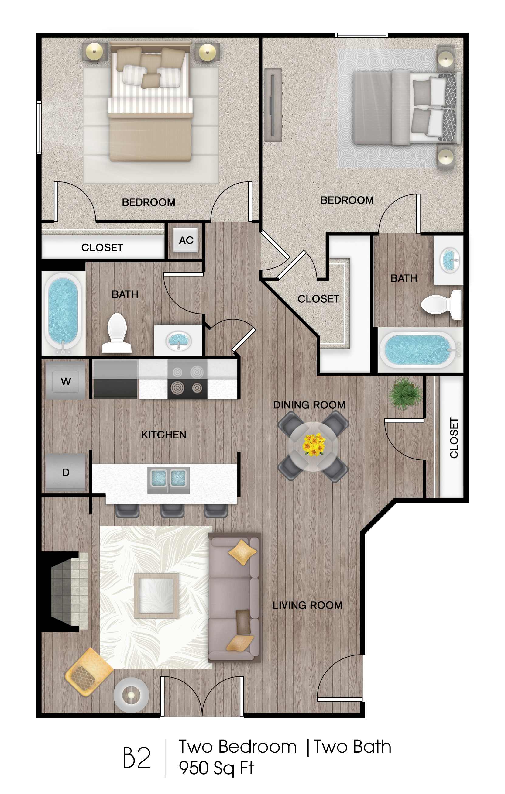 B2D floor plan